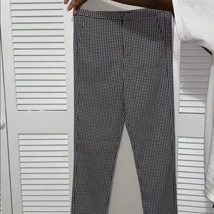 Black and White Slacks